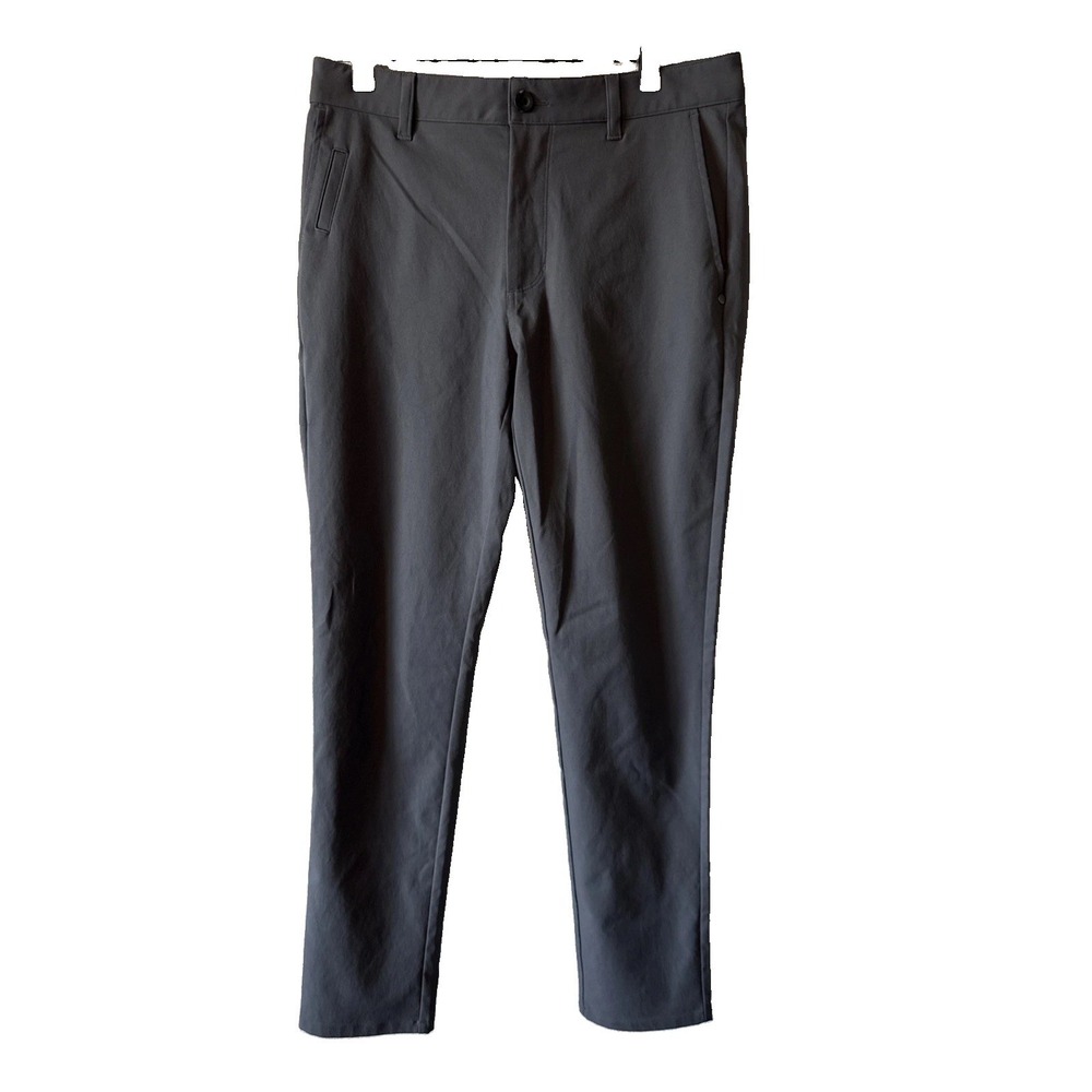 Vuori Gray Cascade Tech Chino Performance Golf Mens Pants 30 V427